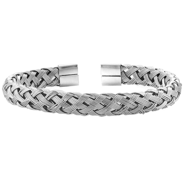Bracciale uomo in acciaio inox catena maglia veneziana