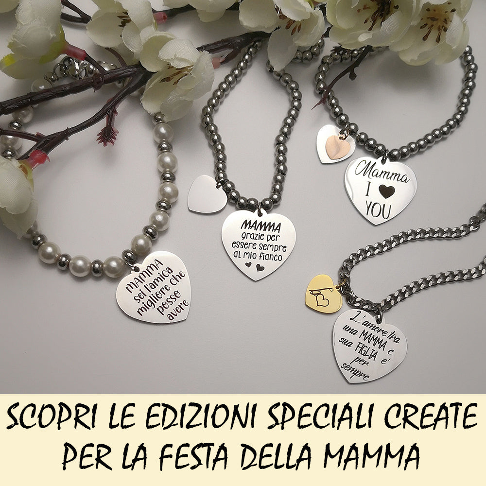 Celebra la Festa della Mamma con un regalo speciale e unico! Scegli un gioiello firmato Beloved della collezione in edizione limitata 