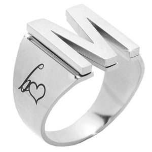 Collana Per La Maestra Con Iniziale In Acciaio Inox - Foto 7