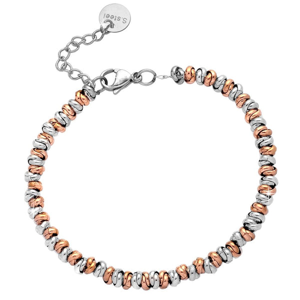 Beloved Collana componibile con sferette in acciaio – personalizzabile fino a 15 lettere e simboli pendenti – nome, parola, iniziali, simbolo – colore silver (1 Lettera/Simbolo Beloved Collana componibile con sferette in acciaio – personalizzabile fino a 15 lettere e simboli pendenti – nome, parola, iniziali, simbolo – colore silver (1 Lettera/Simbolo