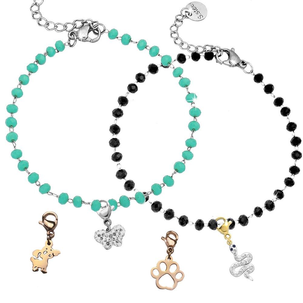 Bracciale Personalizzabile Beloved Con Sferette In Acciaio – Nome O Parola Fino A 15 Caratteri - 3