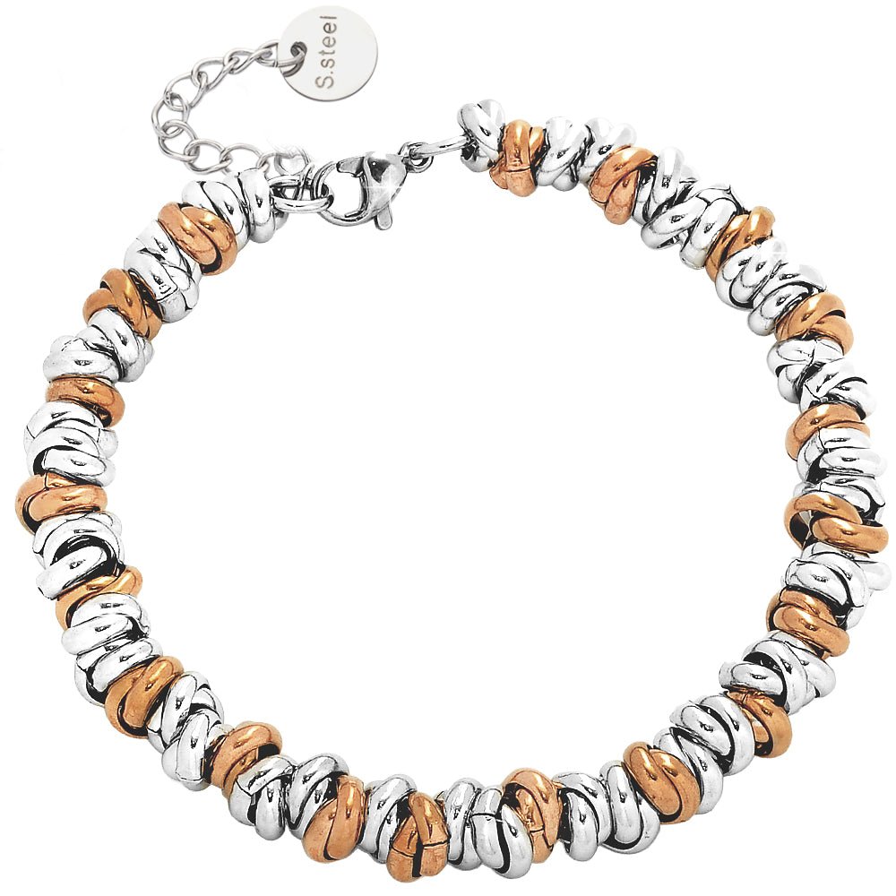Bracciale Unoaerre 5842 - schiava argento dorato | Gioielli Paladini Bracciale Unoaerre 5842 - schiava argento dorato | Gioielli Paladini