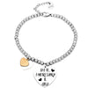 Bracciale donna Edizione Speciale San Valentino con incisione - "Io e te... 3 metri sopra il cielo" -Beloved_gioielli