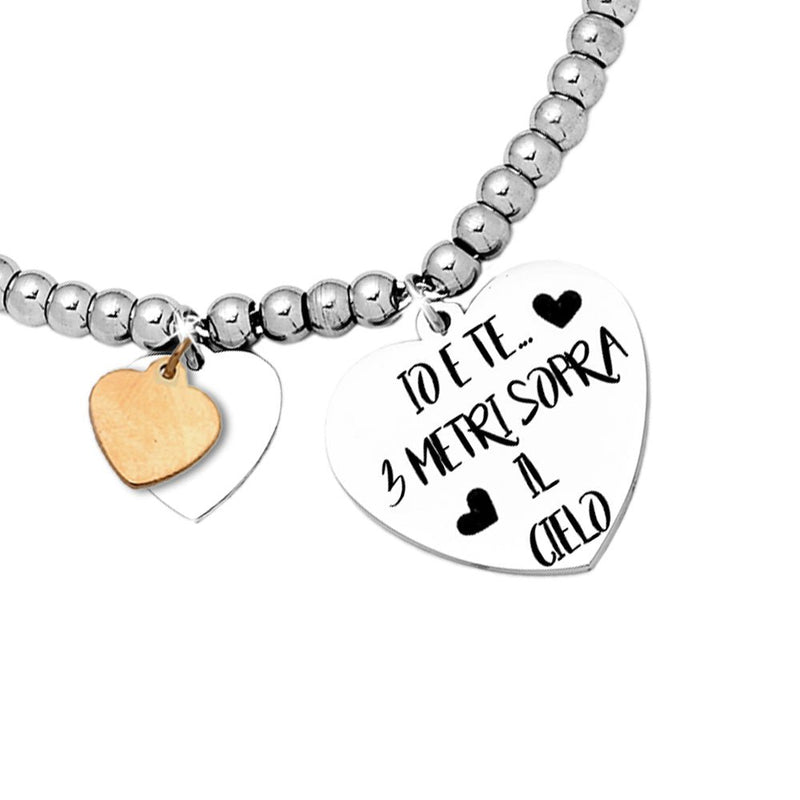 Bracciale donna Edizione Speciale San Valentino con incisione - 