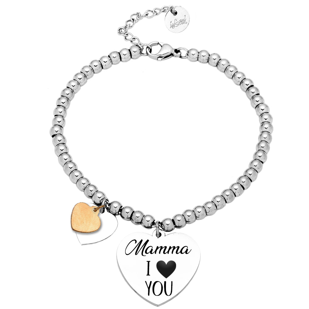 LSxAB Ciondolo con scritta I Love You to the Moon And Back per mamma, figlia, nonna, zia, compatibile con braccialetti Pandora, Rame, Non pietra preziosa LSxAB Ciondolo con scritta I Love You to the Moon And Back per mamma, figlia, nonna, zia, compatibile con braccialetti Pandora, Rame, Non pietra preziosa