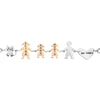 Bracciale Family Genitori + 2 Bimbe anche con animali - con incisione -Beloved_gioielli