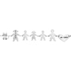 Bracciale Family Genitori + 2 Bimbi + Bimba anche con animali - con incisione -Beloved_gioielli