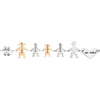 Bracciale Family Genitori + 2 Bimbi + Bimba anche con animali - con incisione -Beloved_gioielli