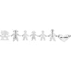 Bracciale Family Genitori + 2 Bimbi + Bimba anche con animali - con incisione -Beloved_gioielli