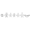 Bracciale Family Genitori + 2 Bimbi + Bimba anche con animali - con incisione -Beloved_gioielli