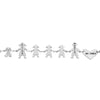 Bracciale Family Genitori + 3 Bimbe anche con animali - con incisione -Beloved_gioielli