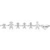 Bracciale Family Genitori + 3 Bimbe anche con animali - con incisione -Beloved_gioielli