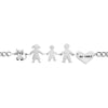 Bracciale Family Genitori + Bimbo anche con animali - con incisione -Beloved_gioielli