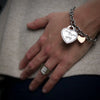 Bracciale groumette con incisione - "Always together" -Beloved_gioielli