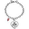 Bracciale groumette con incisione - "Oggi mi amo un po' di più" -Beloved_gioielli