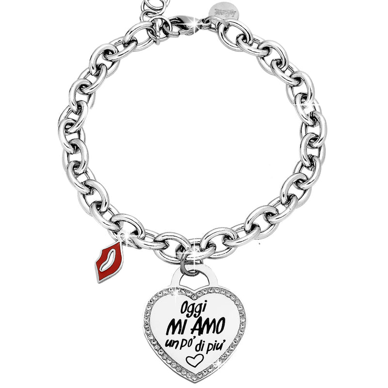 Bracciale groumette con incisione - 
