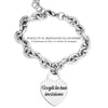 Bracciale Groumette in acciaio inossidabile Personalizzabile - Scegli i dettagli all'interno -Beloved_gioielli