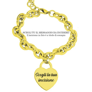 Bracciale Groumette in acciaio inossidabile Personalizzabile - Scegli la colorazione all'interno -Beloved_gioielli