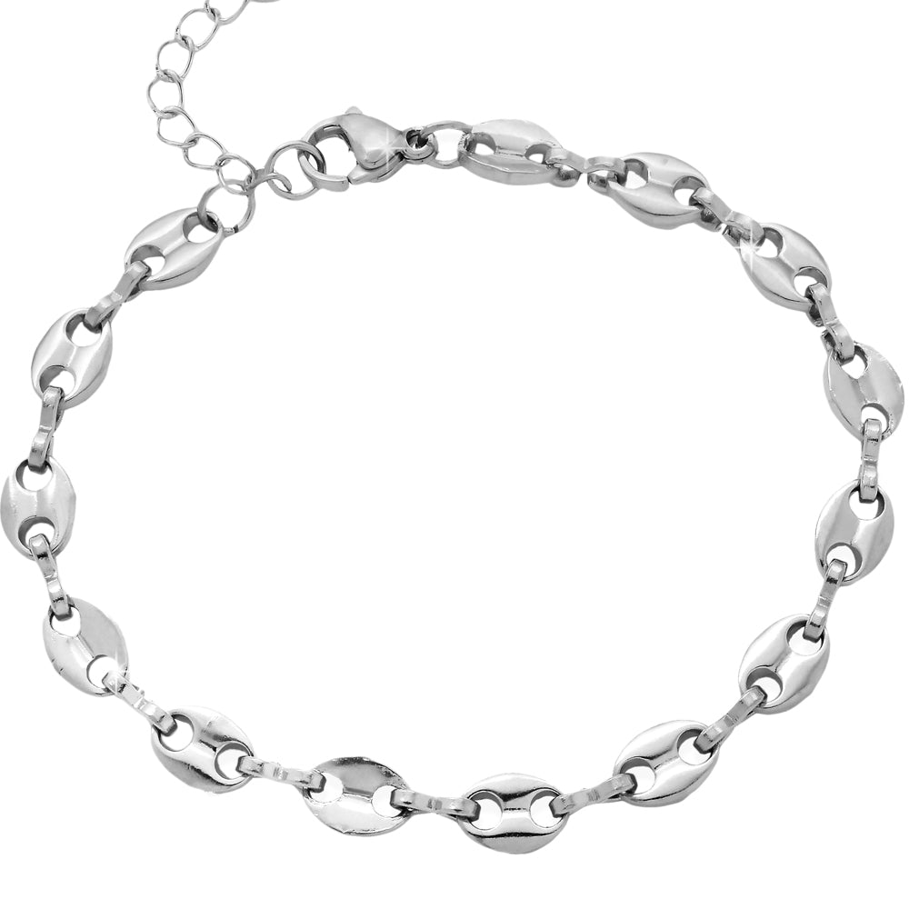 Beloved Bracciale Donna Cleopatra In Acciaio Inossidabile Con Charms Sfaccettati – Regalo Perfetto Per San Valentino O Anniversario - 5