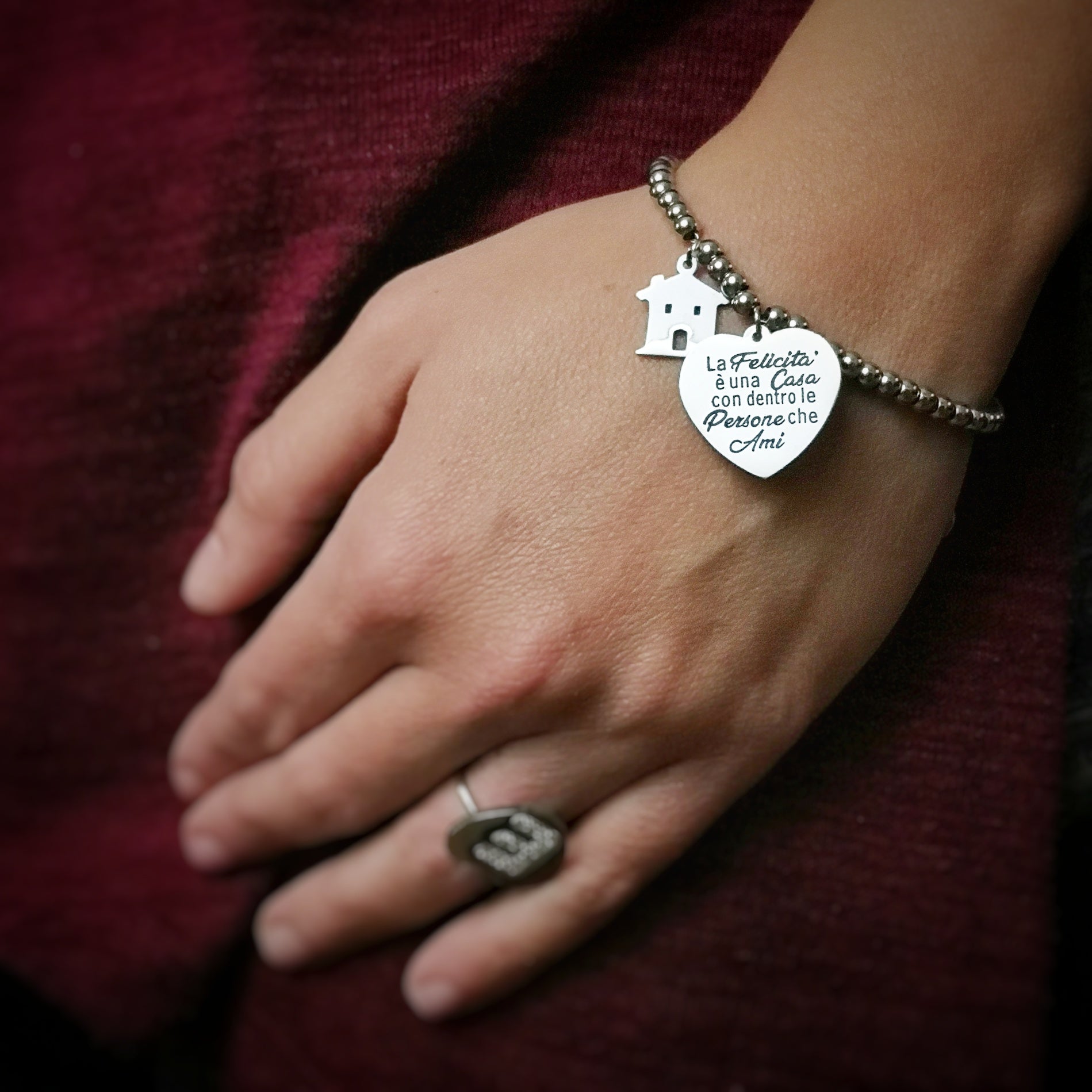 Bracciale serotonina, gioielli chimici, braccialetto felicità - Italia Bracciale serotonina, gioielli chimici, braccialetto felicità - Italia