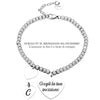 Bracciale in acciaio con incisione Personalizzabile - Scegli il ciondolo all'interno -Beloved_gioielli