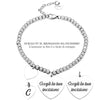 Bracciale in acciaio con incisione Personalizzabile - Scegli il ciondolo all'interno -Beloved_gioielli