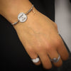 Bracciale My Passion in acciaio con rondelle silver e rose gold - "Born to run" -Beloved_gioielli