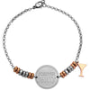 Bracciale My Passion in acciaio con rondelle silver e rose gold - "Forever party" -Beloved_gioielli