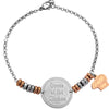 Bracciale My Passion in acciaio con rondelle silver e rose gold - "Queen of the kitchen" -Beloved_gioielli