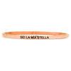 Bracciale rigido in acciaio inossidabile con incisione - "Sei la mia stella" -Beloved_gioielli