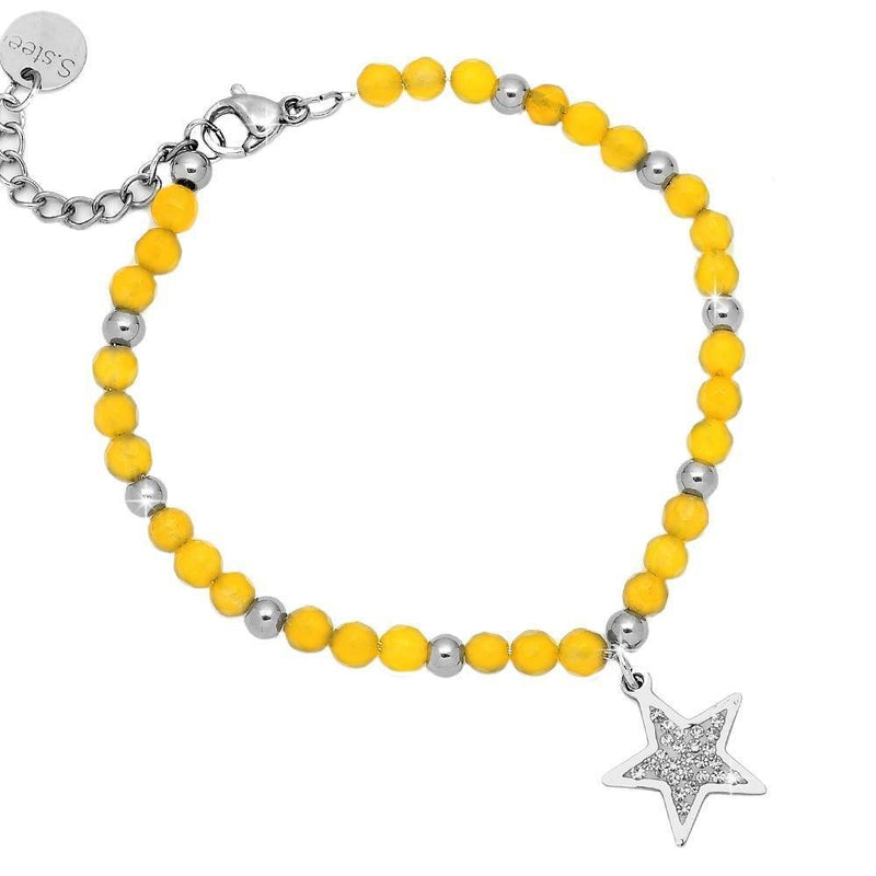 Bracciale SUMMER VIBES con cristalli Gold - Stella -Beloved_gioielli
