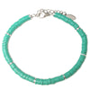 Bracciale SUMMER VIBES Rubber in acciaio - Silver e Verde -Beloved_gioielli