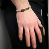 Bracciale uomo con targhetta e simbolo - Timone Colore Silver e Gold -Beloved_gioielli