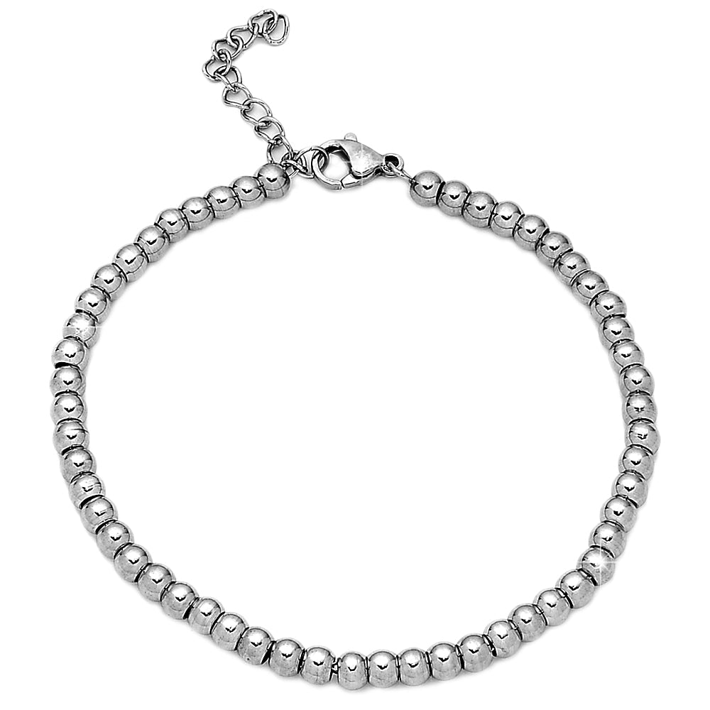 Bracciale uomo e unisex - Sfere silver -Beloved_gioielli