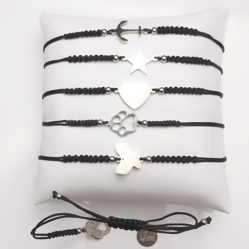 Bracciali cordino -Beloved_gioielli