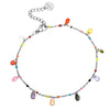 Cavigliera Summer Vibes con cristalli pendenti - Oval -Beloved_gioielli