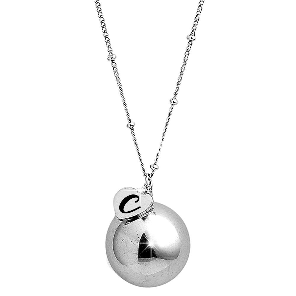 Collana Chiama Angeli - Cuore silver -Beloved_gioielli