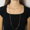 Collana componibile con maglia a profilo squadrato in acciaio colore Rose gold - Scegli la lunghezza all'interno -Beloved_gioielli