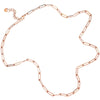 Collana componibile con maglia a profilo squadrato in acciaio colore Rose gold - Scegli la lunghezza all'interno -Beloved_gioielli