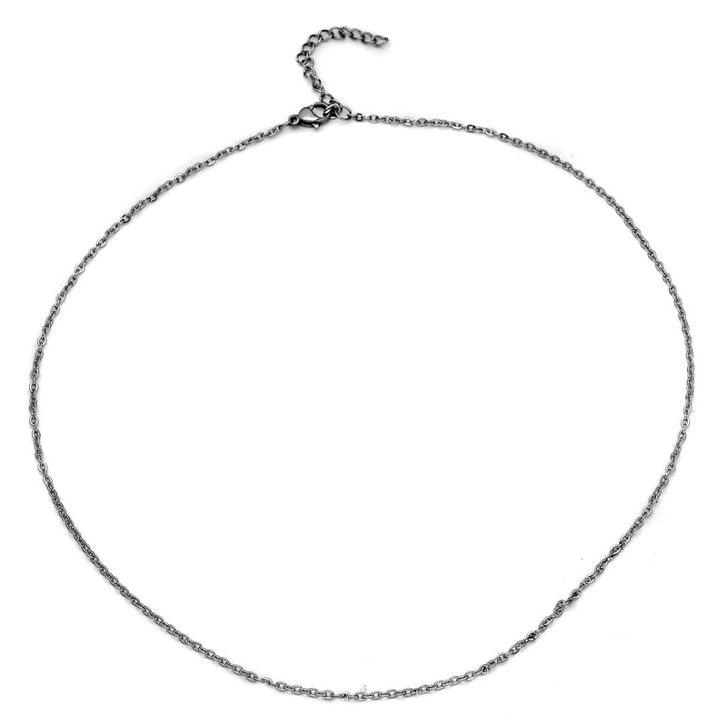 Collana componibile e personalizzabile - Nome o Parola - catenina e lettere Silver -Beloved_gioielli