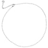 Collana componibile e personalizzabile - Nome o Parola - Cristalli bianchi lettere Silver -Beloved_gioielli