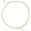 Collana componibile e personalizzabile - Nome o Parola - Cristalli gold lettere Gold -Beloved_gioielli