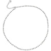 Collana componibile e personalizzabile - Nome o Parola - Cristalli silver lettere Silver -Beloved_gioielli