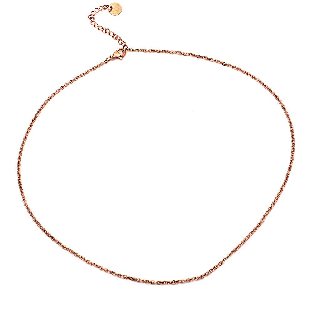 Collana componibile in acciaio colore Rose gold - Scegli il modello all'interno -Beloved_gioielli