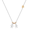 Collana con charms famiglia Silver - Bimbo, Bimba - anche con Incisione -Beloved_gioielli