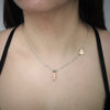 Collana con charms famiglia Silver e Rose gold - Bimba - anche con Incisione -Beloved_gioielli