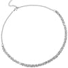 Collana con nodini in acciaio silver - Small -Beloved_gioielli