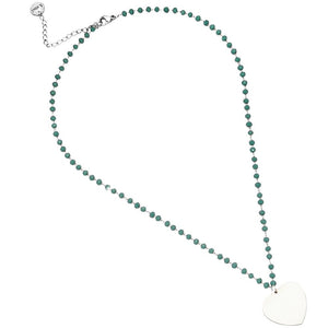 Collana emozionale con cristalli briolè tiffany - con incisione Personalizzabile -Beloved_gioielli