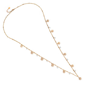 Collana Essential da donna lunga o doppio giro - Rose gold Albero della vita -Beloved_gioielli