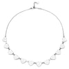 Collana girocollo donna Essential in acciaio con Charms - CUORI -Beloved_gioielli